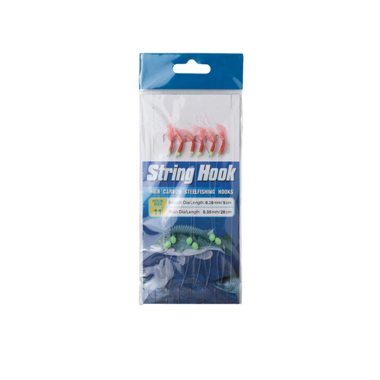 Standard Sabiki Shrimp Skirted Hooks